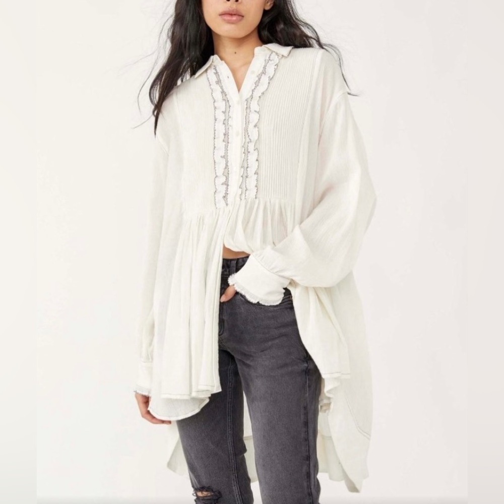 Free People Teddy Tux Tunic size XS